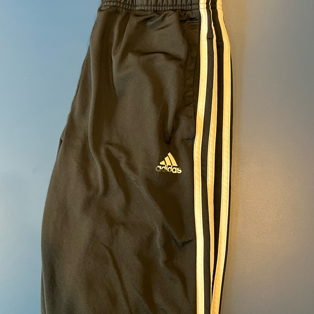 Adidas Kids Black Track Pants